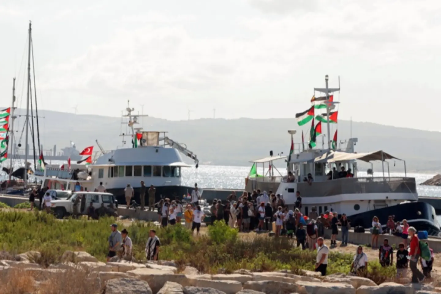 Flotila Global Sumud își continuă călătoria umanitară spre Gaza