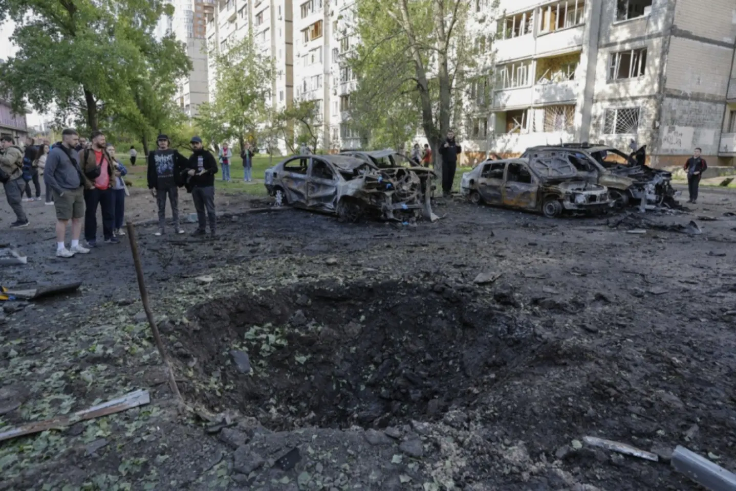 Trei morți la Kiev, după un atac rusesc cu drone