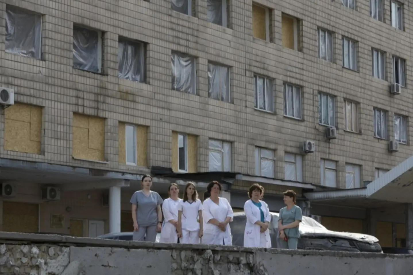 Armata rusă a bombardat un spital pediatric din Ucraina