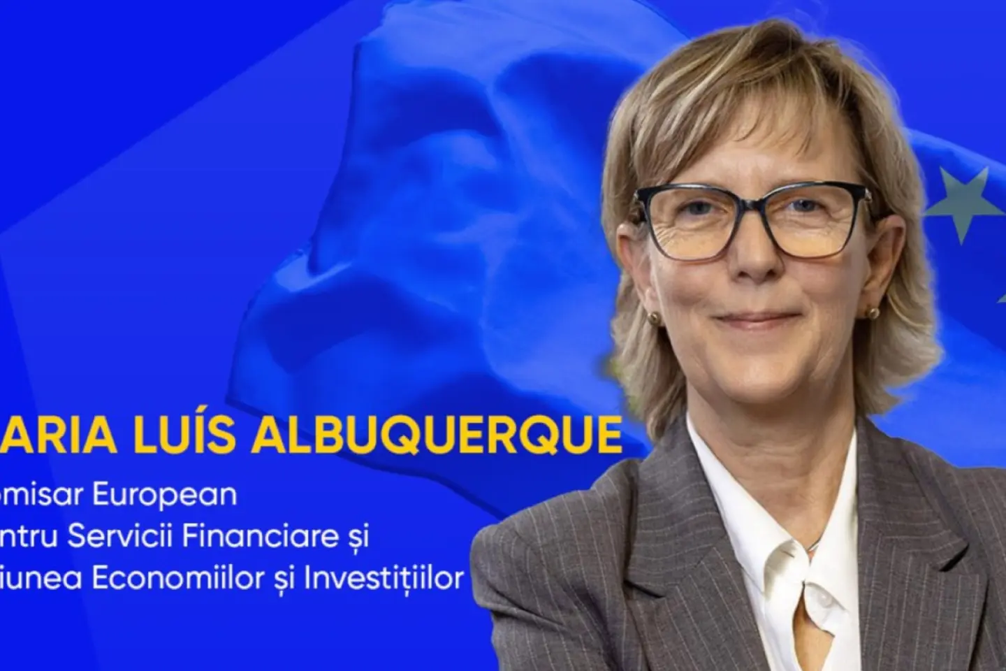 Comisara europeană pentru servicii financiare, Maria Luís Albuquerque, va întreprinde o vizită de două zile la Chișinău 