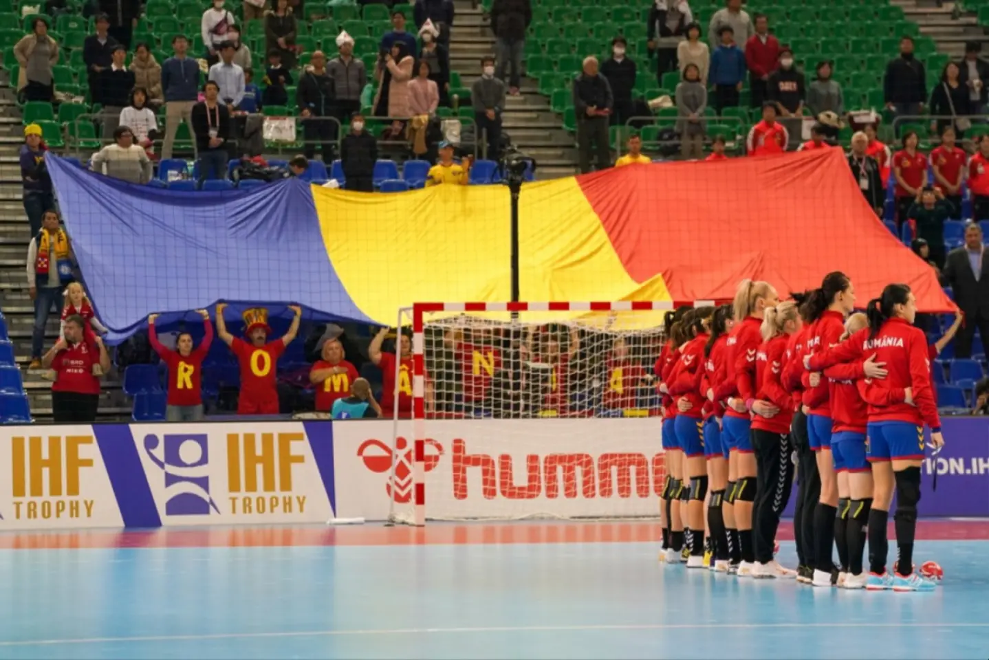 Echipa naţională de handbal a României joacă de Ziua Națională, cu Danemarca, la Campionatul Mondial