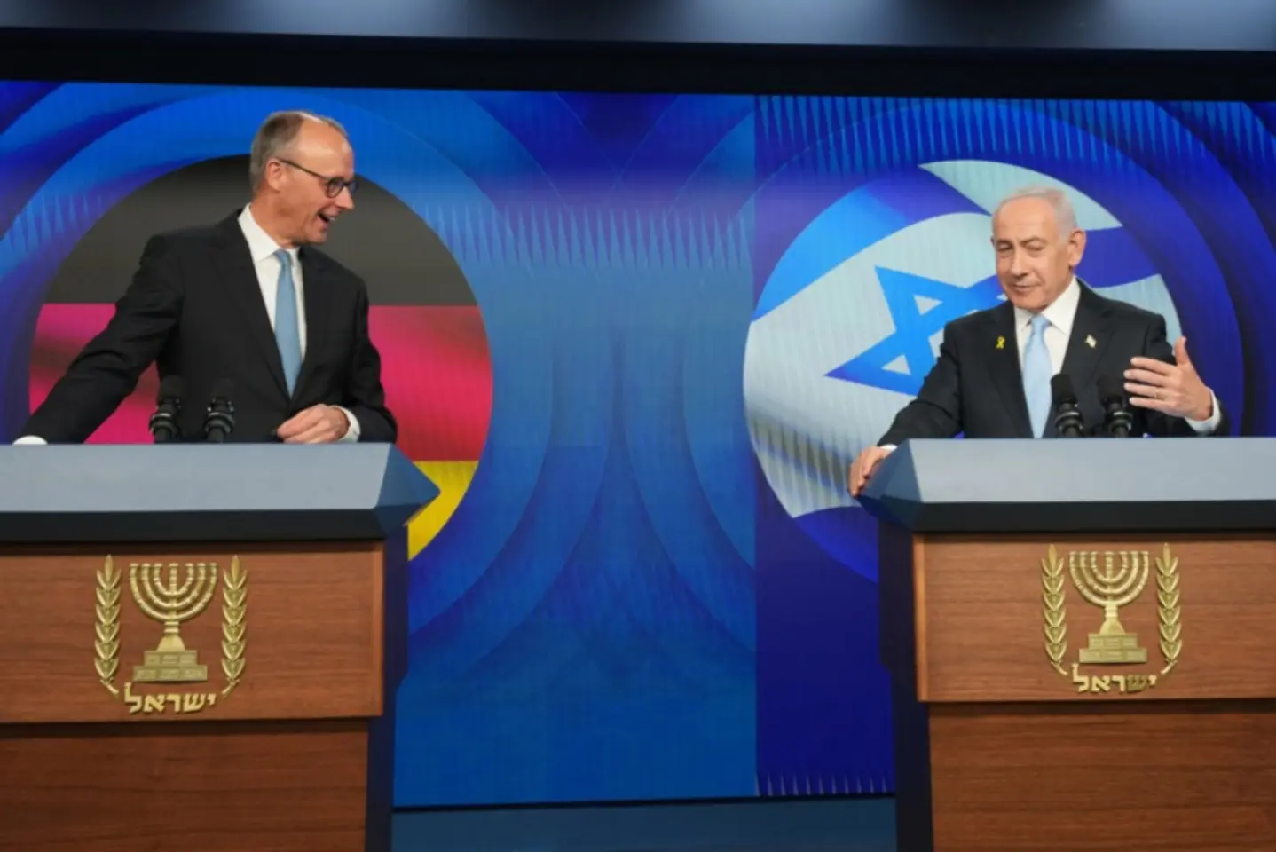 Benjamin Netanyahu și Friedrich Merz s-au întâlnit la Ierusalim