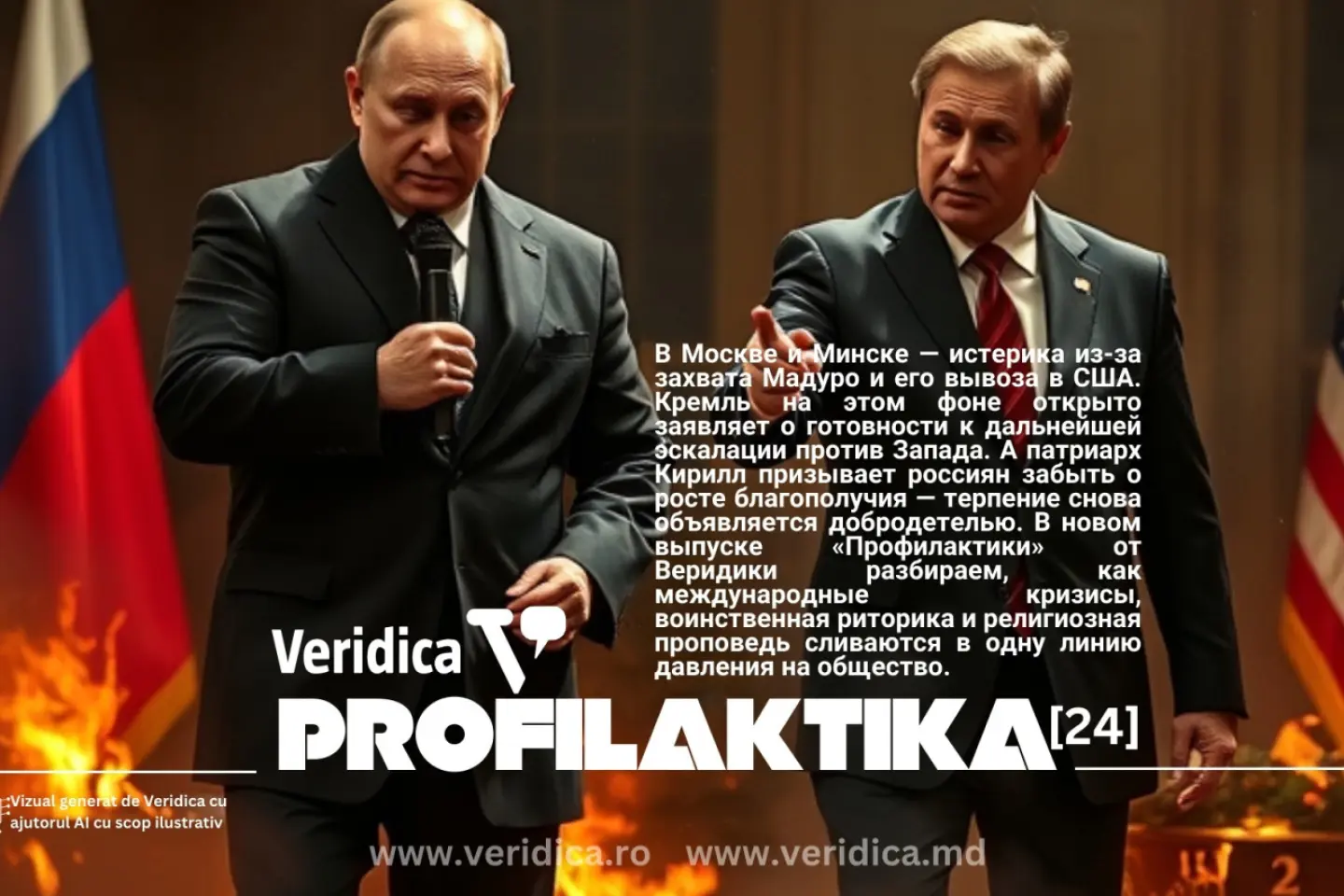  Путин и Лукашенко боятся повторить судьбу Мадуро – “Профилактика”