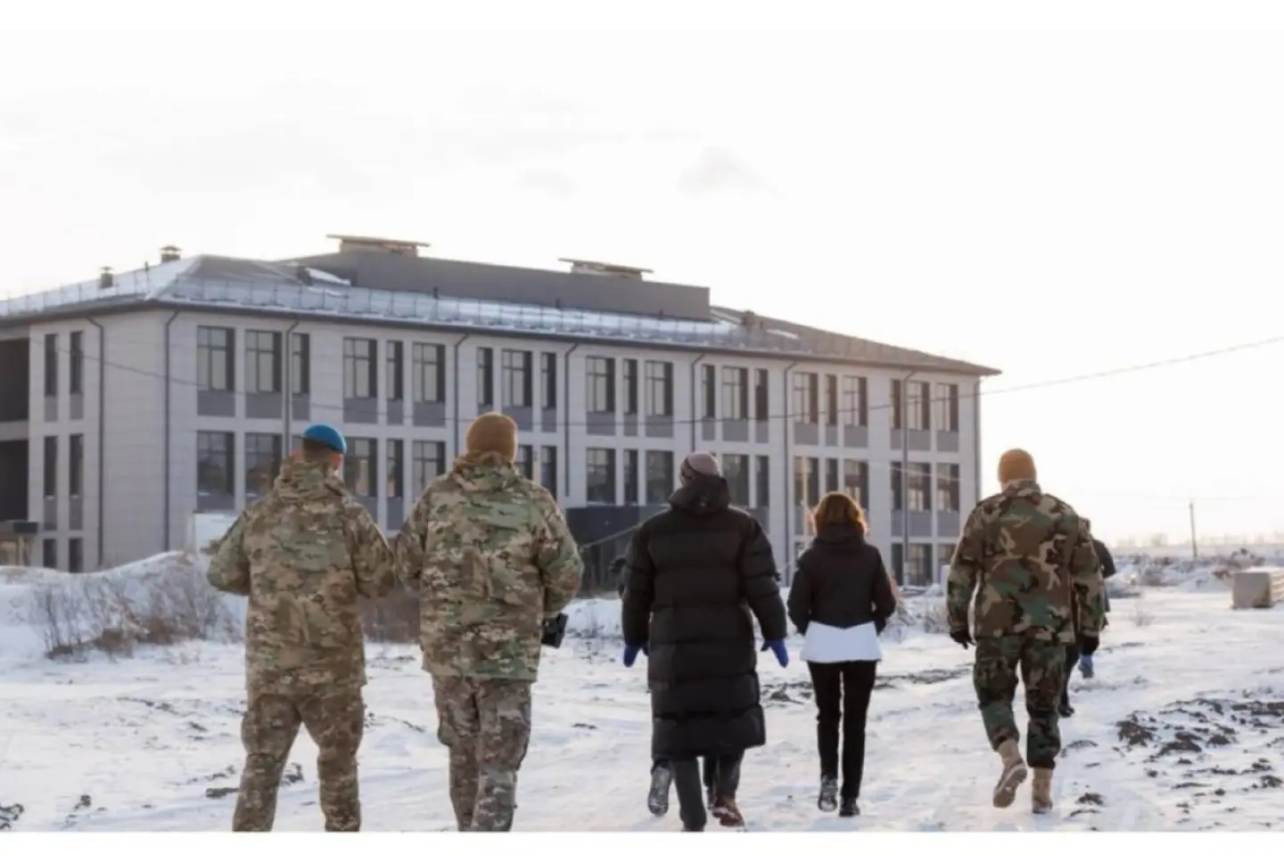 Maia Sandu a vizitat unitatea militară în construcție de la Băcioi, un proiect care va deveni funcțional până în 2027