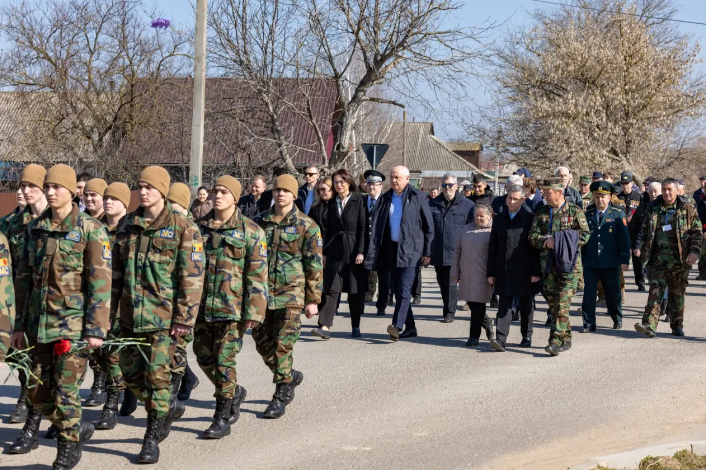 Marș al Păcii la Coșnița, în memoria eroilor căzuți în războiul de pe Nistru