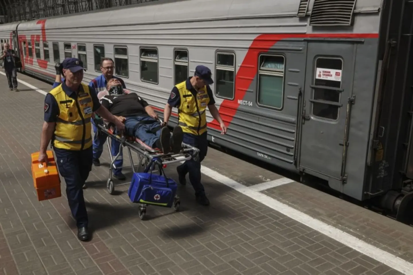 Accident feroviar în Rusia: cel puțin 22 de răniţi 