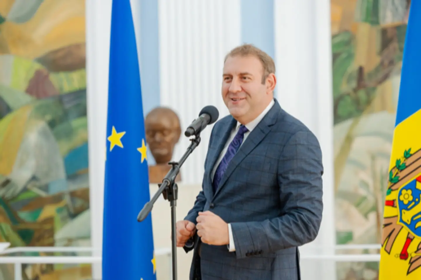 Șeful Misiunii de Parteneriat a Uniunii Europene Cosmin Dinescu își încheie mandatul în R. Moldova
