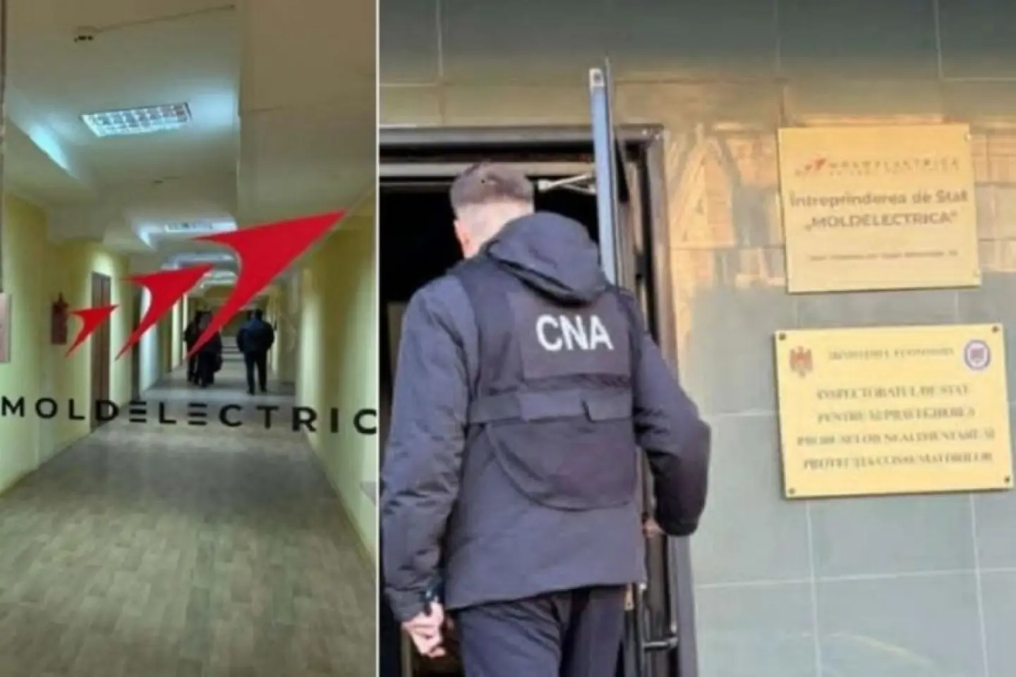 Patru persoane reținute după perchezițiile de la Moldelectrica 