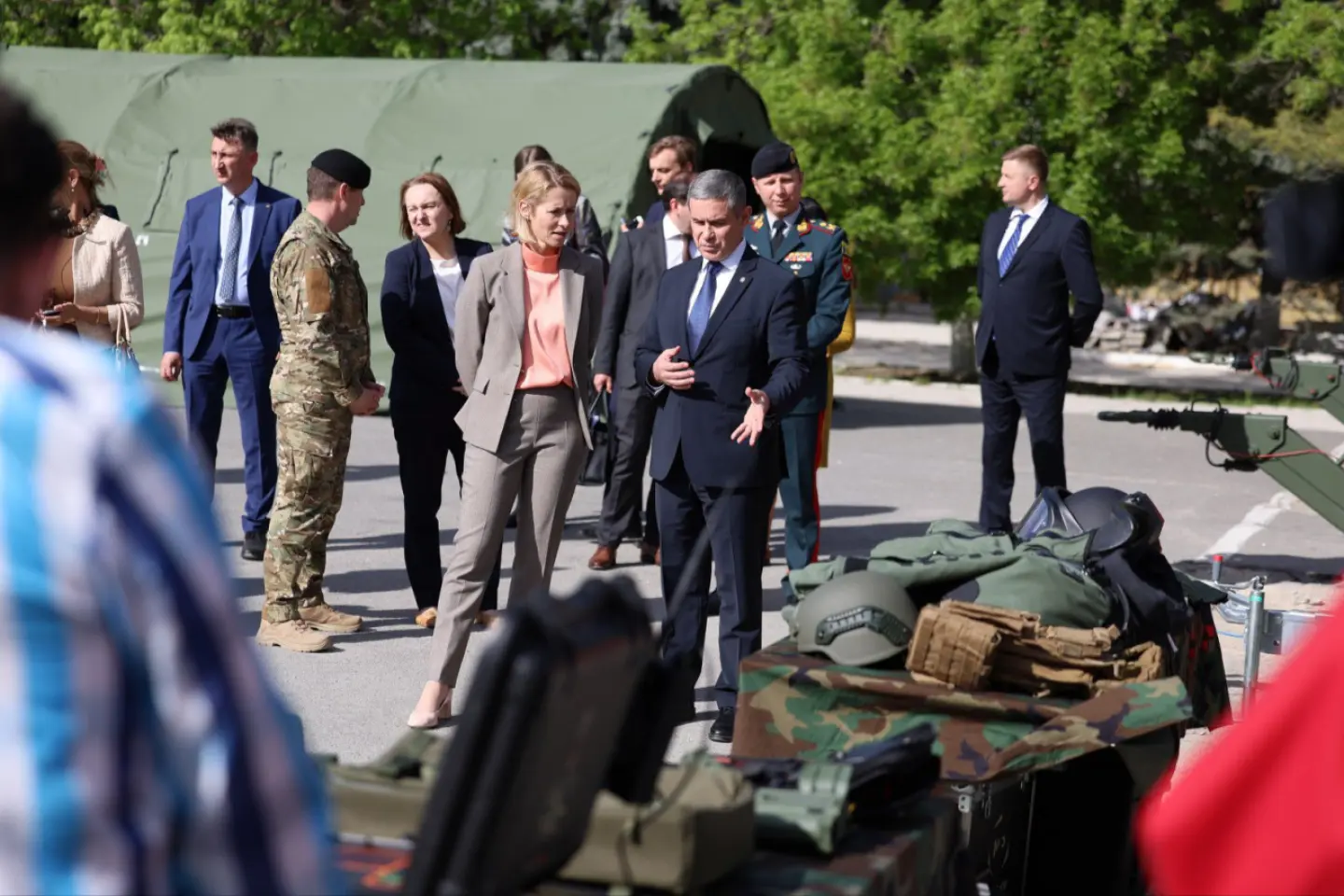 Șefa diplomației europene, Kaja Kallas în vizită oficială la Chișinău