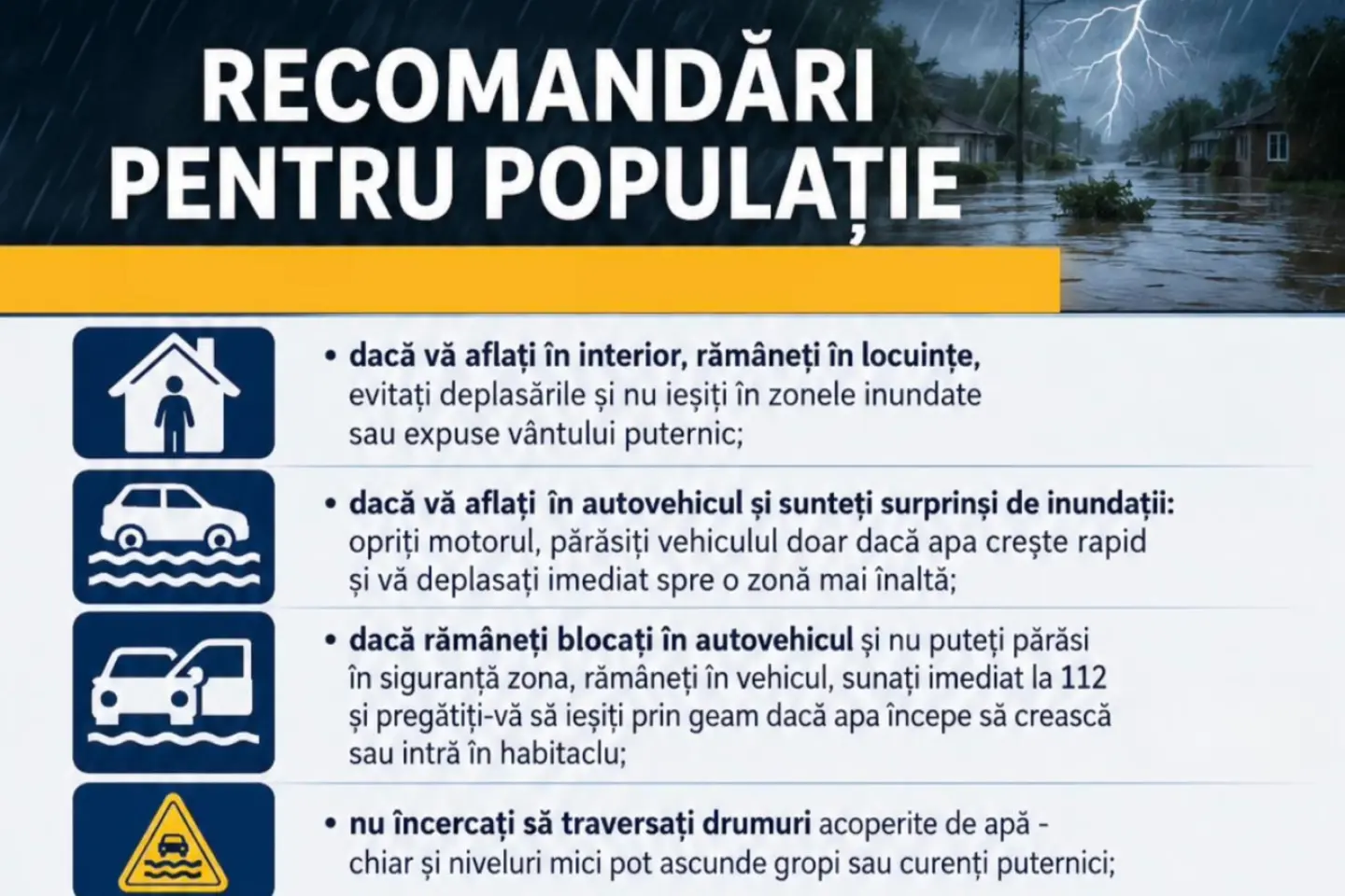 Precipitațiile abundente au afectat mai multe localități și infrastructura energetică și feroviară