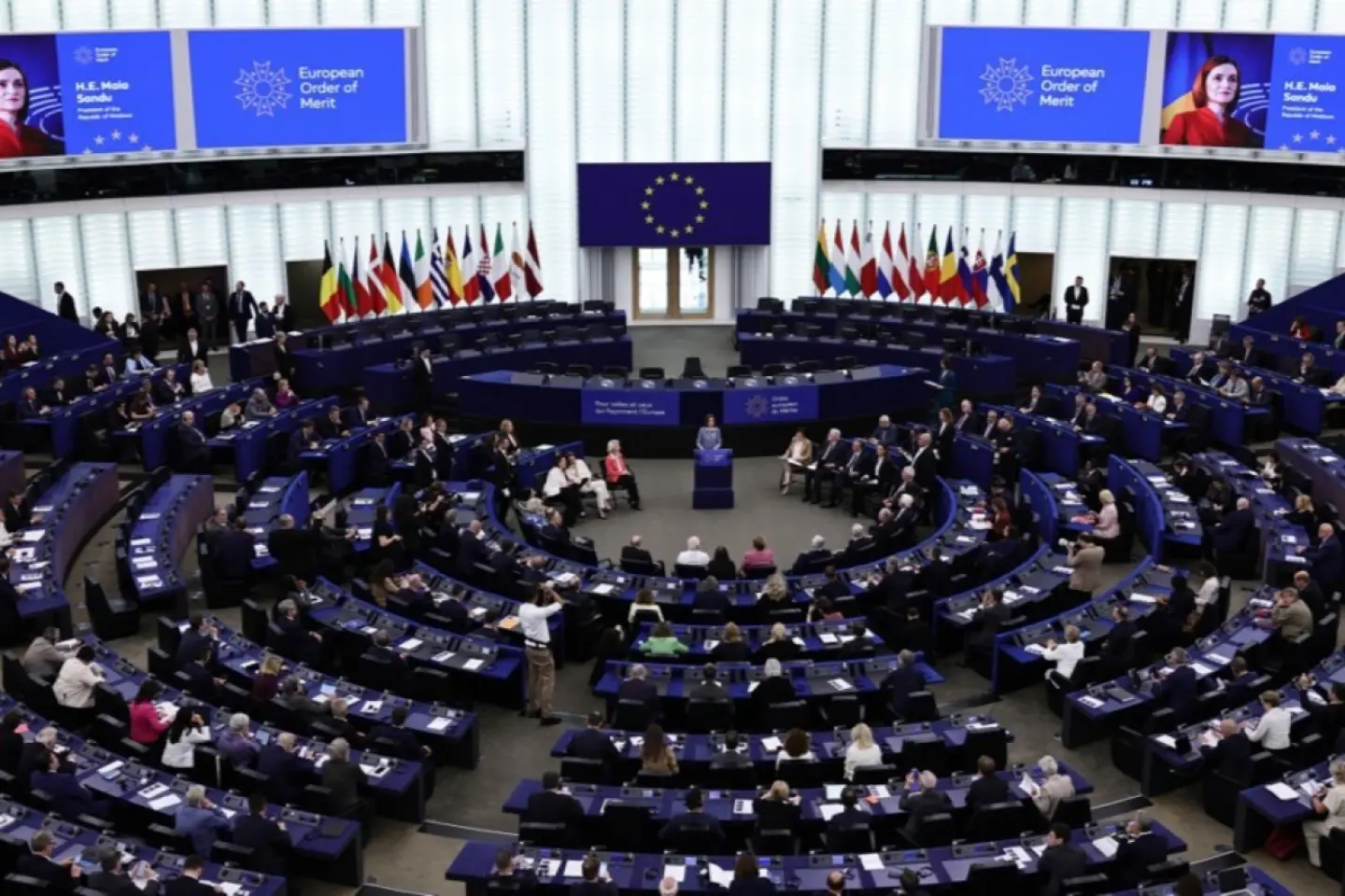 Maia Sandu: UE nu este URSS. URSS ne-a luat cu forța. În UE trebuie să convingi multă lume ca să devii parte a familiei europene
