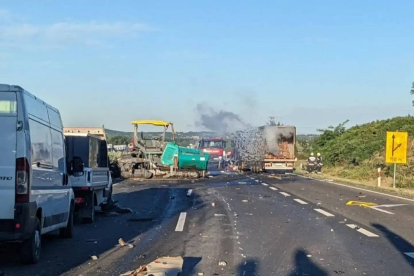 Pașapoarte moldovenești și românești, la locul accidentului din Ungaria 