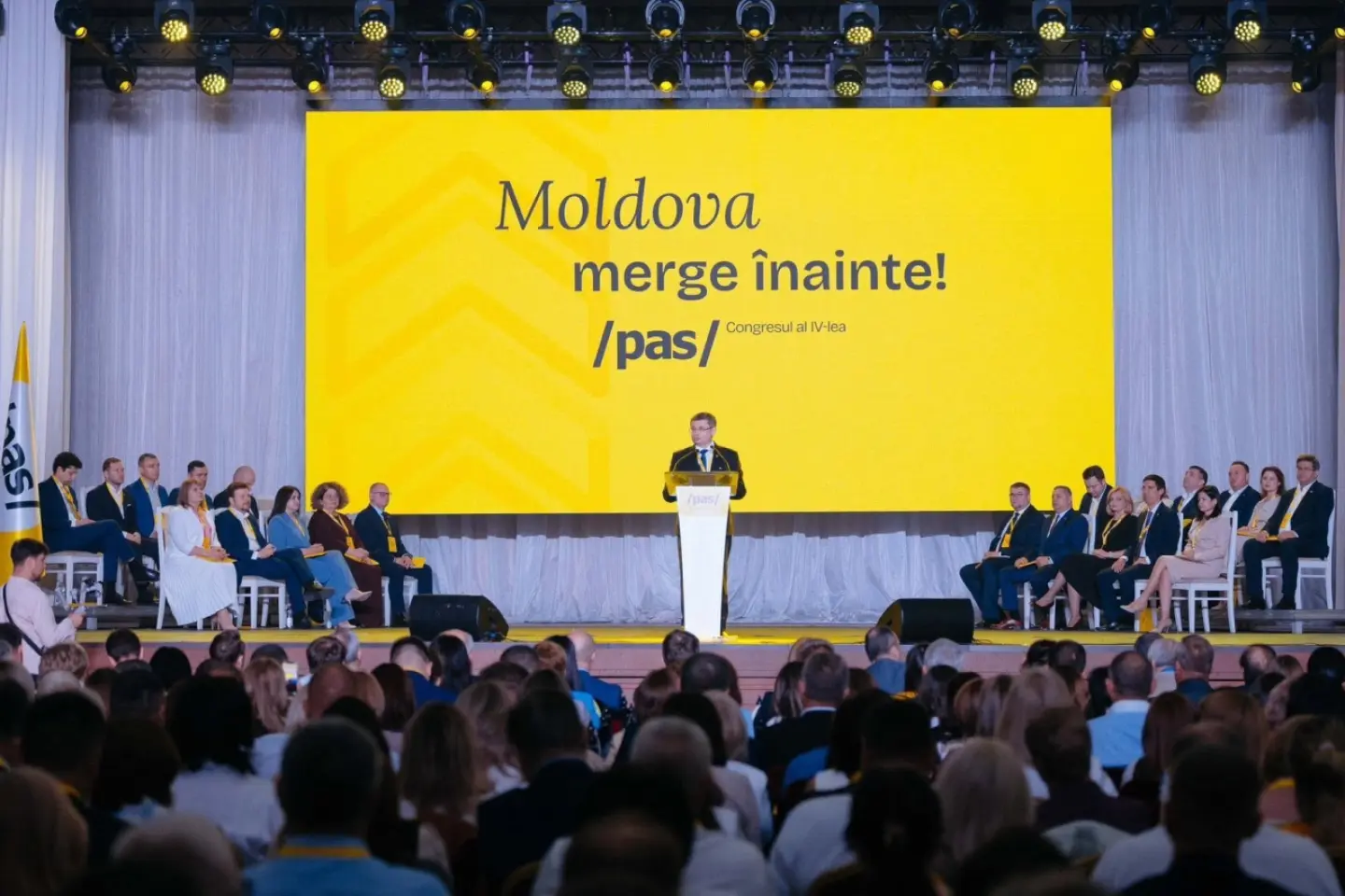 Igor Grosu, reales președinte al PAS