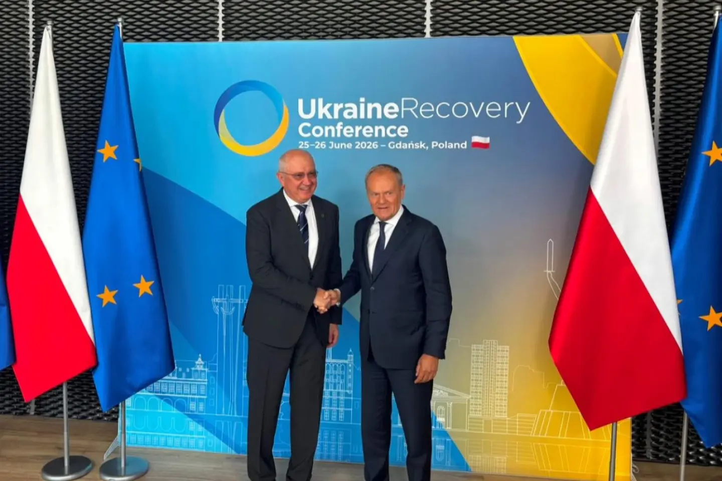 Alexandru Munteanu s-a întâlnit, la Gdańsk, cu premierul polonez Donald Tusk