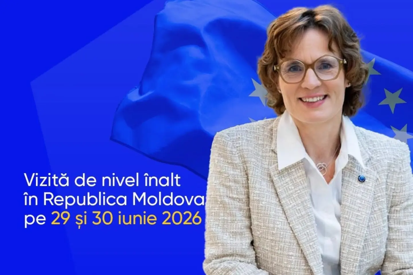 Comisara europeană pentru Mediu, Jessika Roswall, vine în R. Moldova 