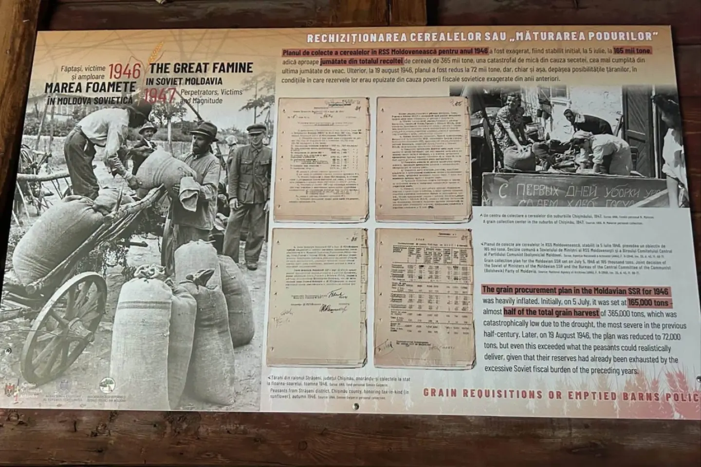 Foametea provocată de regimul totalitar sovietic în 1946–1947 urmează să fie recunoscută oficial drept crimă împotriva umanității 