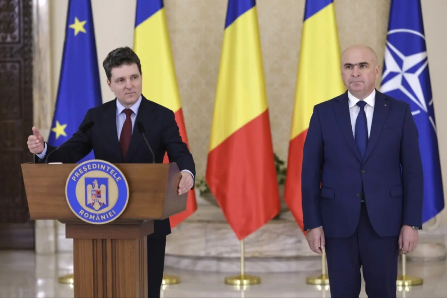 Preşedintele României, Nicuşor Dan, discută, cu liderii fostei coaliţii de guvernare despre implementarea proiectelor din Planul Naţional de Redresare şi Rezilienţă