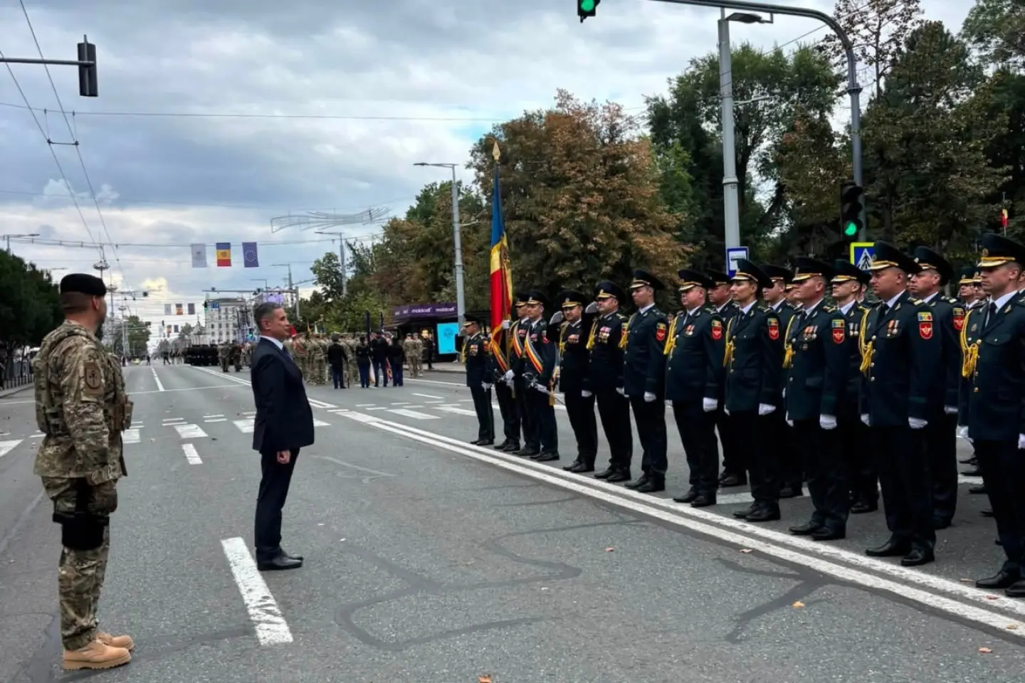 Paradă Militară la Chișinău, de Ziua Independenței R. Moldova