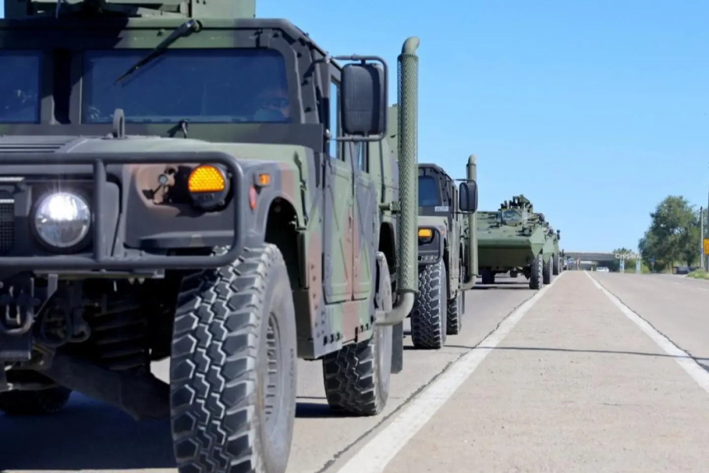 Deplasări de tehnică militară pe drumurile naționale, în cadrul exercițiului „Scutul de Foc 2026”