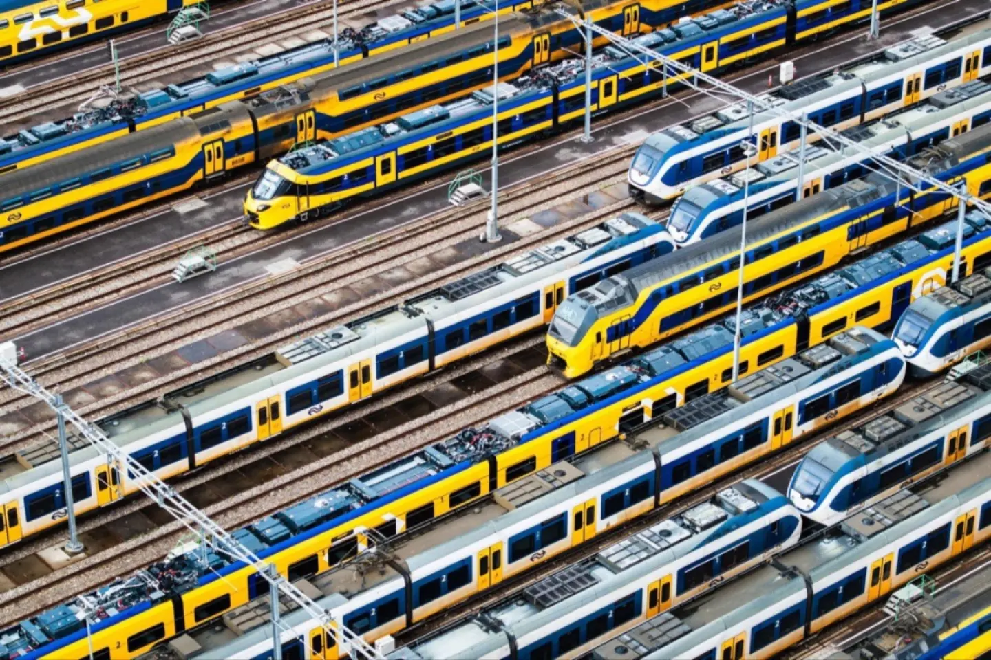 Grevă generală pe căile ferate şi transportul public local din Olanda