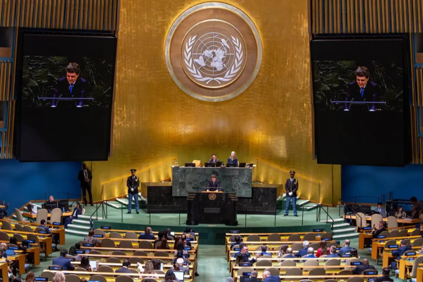 Nicușor Dan la ONU: România va susține Republica Moldova în fața amenințărilor hibride