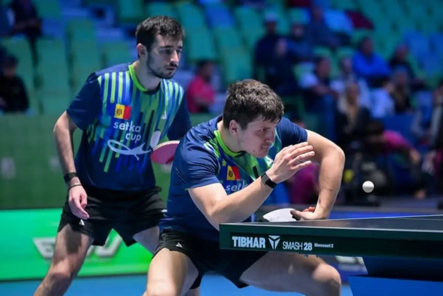 Sportivii moldoveni Andrei Puțuntică și Vladislav Ursu au cucerit bronzul la Campionatele Europene de tenis de masă