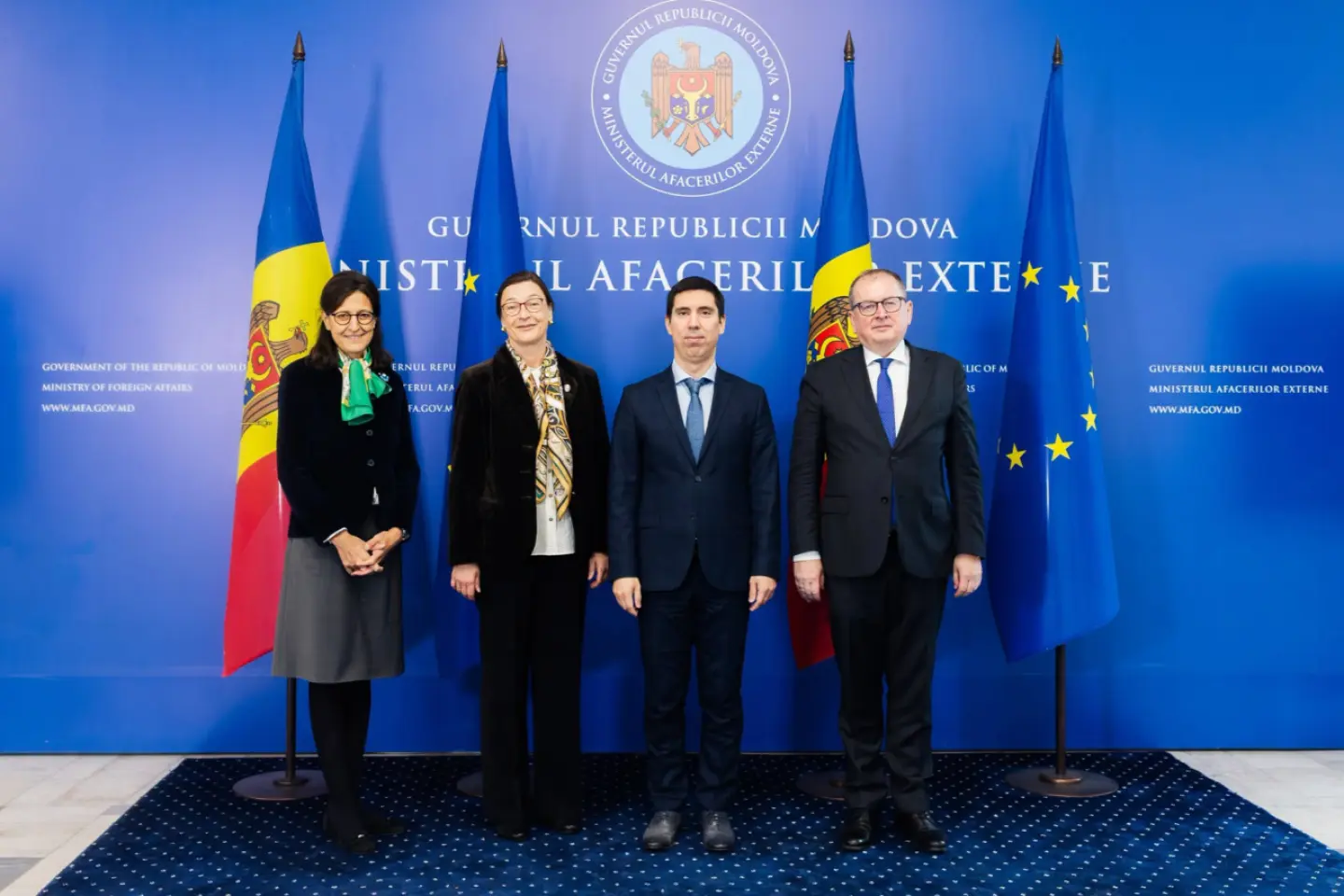 Mihai Popșoi și Ambasadorii Formatului Weimar au discutat despre securitatea regională și conflictul transnistrean