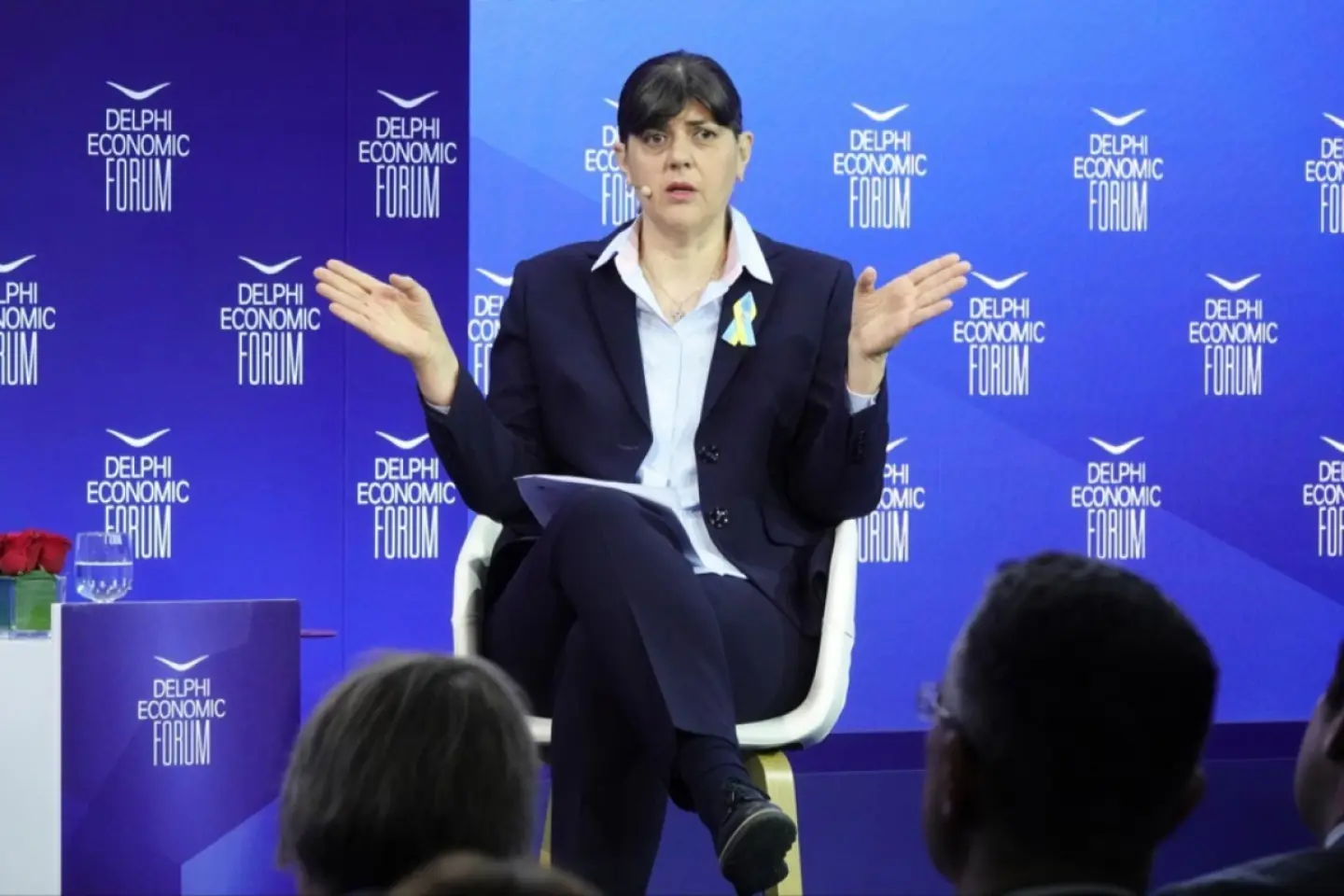 Românca Laura Codruţa Kovesi îşi încheie mandatul de şapte ani la conducerea Parchetului European